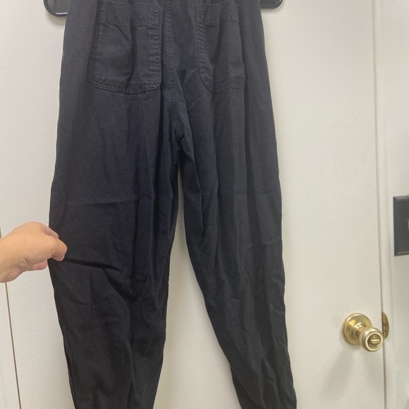 Love Tree linen black medium joggers juniors i think - Picture 2 of 4